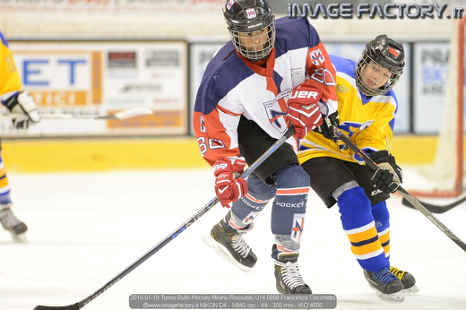 2015-01-10 Torino Bulls-Hockey Milano Rossoblu U14 0898 Francesco Cecchetto